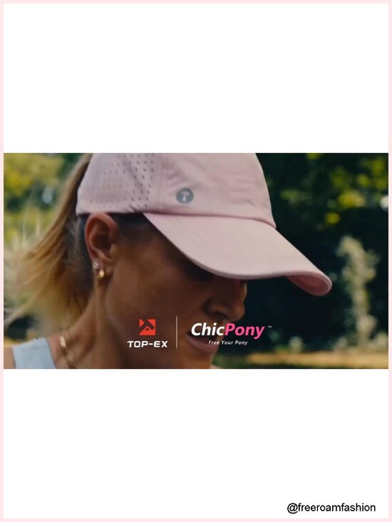 Cooling High Ponytail Running Hat UPF 50+ Breathable Golf Baseball Cap